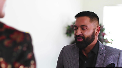 WE SWING BOTH WAYS - Hot Bisexual Office 3Way With Sexy Sophia Burns And Two Horny Males