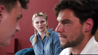 WE SWING BOTH WAYS - Steamy Threeway With Two Hungry Bisexual Men And Sexy Wife Bunny Colby