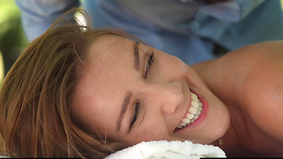 JOYMII - Perfect Alexis Crystal Takes A Big Shaft Deep In Her Tight Arse After Sensual Massage