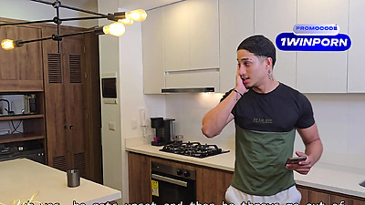 Milf catch her rommie  and collects the rent with hard sex Monique Fuentes