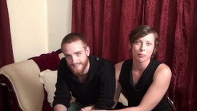 Desperate Amateurs Val and Autumn get their tight pussies stretched out