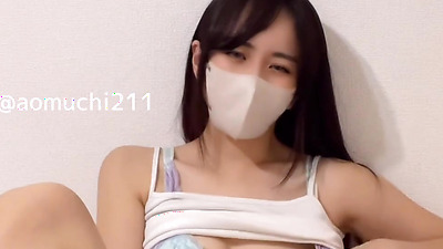 [Full video] When I masturbated while messing with my nipples, white love juice sticky on the vibrator (amateur individual shooting / Big nipples / Big butt / Underwear / pants / Thighs / Beautiful cute / Japan OL / Hot smartphone selfie / Japanese