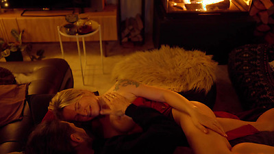 We tried to be quiet while making love in the living room