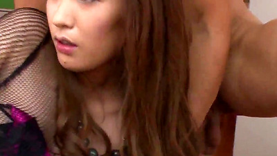 Fantastic 3way with milf queen Yui Kasuga - Asian porno at its best! Curvy Milf Yui Kasuga loves to be undressed, putting on a showcase for the men before they caress her.