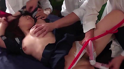 Reina Takayama, the subjugated hottie, is about to blow your mind with her uncensored group orgy vignette in this XXX JAV! Sensual Japanese teen, Reina Takayama, leaves several folks to provide her sheer pleasure with their boners