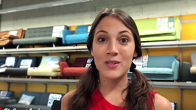 Naughty Shopping with MySweetApple – Risky Blowjob in the Store and Cumshot in the Car