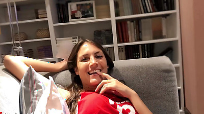 Naughty Shopping with MySweetApple – Risky Blowjob in the Store and Cumshot in the Car