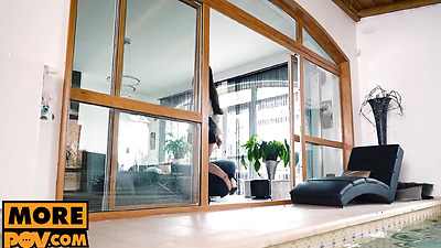 Banging your hot exGF Anya Krey in POV