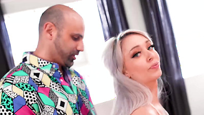 Straight in the Butt - A Teen Gets Deep Anal at Yoga Course