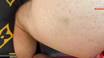 Bisexual husband shared his wife with a friend. Threeway. Mmf. Strapon pegging. Part 2. Ep 12023