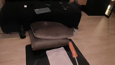 Blonde Whore Girl Pounded By Toy Machine