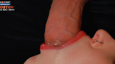 CLOSE UP: The perfect mouth for your penis, and the best place for your cum / Dolly Rud