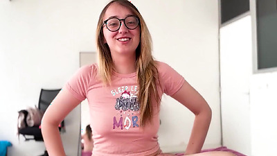 PutaLocura - young busty blonde woman Emejota chats and fucks very hard with Torbe