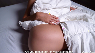 Please don't cum inside, My husband might be home! Cheating Step Mom Creampied by Step Son