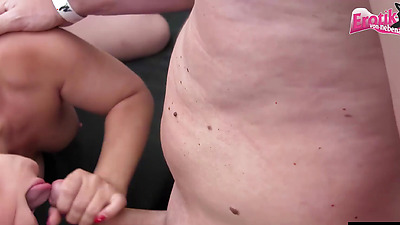 German sperm group sex with lots of cumshots and amateur sluts