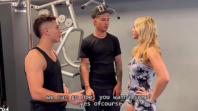 Cum bath for my horny Argentinian stepsister's whore and her cuckold BF - Danner Mendez - Baby Doll - Onlyrulo