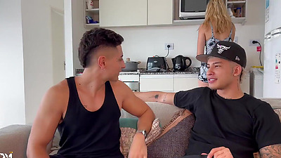 Cum bath for my horny Argentinian stepsister's whore and her cuckold BF - Danner Mendez - Baby Doll - Onlyrulo