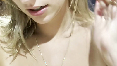 Innocent College Teen Gets a Messy Facial From Her Ex Boyfriend!!