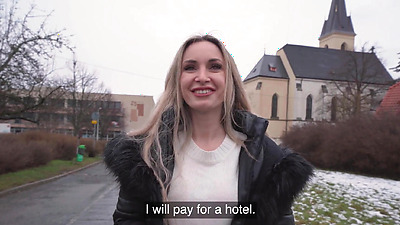 Public Agent Married blonde girl has sex with a stranger with a huge fat shaft