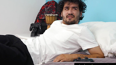 MOMMY'S BOY - Worried Stepmom Christie Stevens Lets Her Gamer Stepson Fuck Her To Exercise