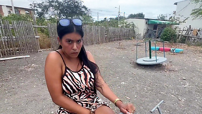 Sex in a public park, an old man and two young busty women with big asses - REAL AMATEUR HOMEMADE 3SOME