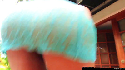 Beautiful Ebony Wife Sucking Resort Workers Dicks while on Vacation