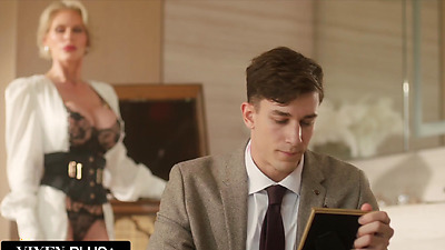 MILFY Busty Blonde MILF Casca Akashova Drains Every Drop Of Stud's Penis