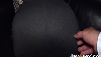 Incredible Yuki Kurosawa creampied from behind by a super red-hot JAV! Recreampied from behind by a steaming JAV.