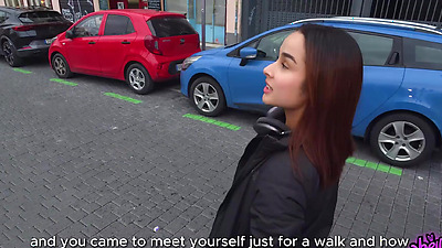 BIG ARSE LATIN MODEL fucks a tourist in MADRID! - Abella Olsen