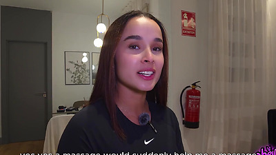 BIG ARSE LATIN MODEL fucks a tourist in MADRID! - Abella Olsen