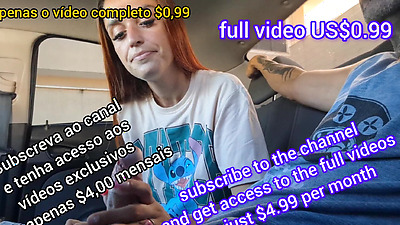 risky handjob on the street for beauty on the street and I asked for directions!