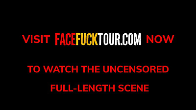 Slutty Redhead College Chick Rough Throat Fuck By Big Shaft Stud