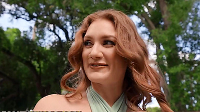 REALITY KINGS - Johnny Watches Babes Aria Kai & Carmela Clutch Licking Each Other Before He Gets In On The Action