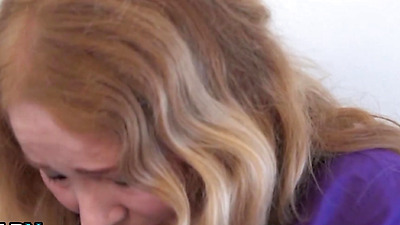 OLDNANNY Horny Mom Stroking Seductively In Crazy Hot Showoff