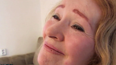 OLDNANNY Horny Mom Stroking Seductively In Crazy Hot Showoff