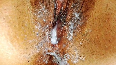 I Pushed Him To The Limit Quickly Two Huge Creampies Of Cum !!