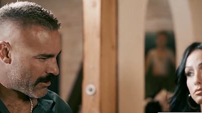 Wicked - Busty Brunette Girl Slurps On A Shaft And Gets Fucked Hard - Jennifer White