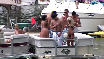 Wild Party Girls On The Lake