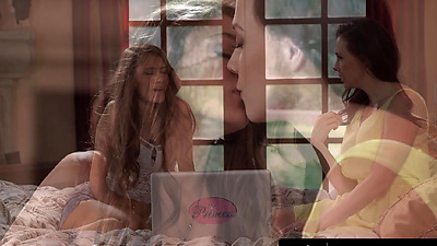 MOMMY'S BABE - Horny MILF Chanel Preston Has Passionate Fuck With Stepdaughter Rebel Lynn PART 1