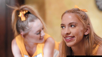 ANALTIME.XXX - Two Hot Cheerleaders Gets Her Sweet Butt Pounded During Steamy 3Some - Kyler Quinn