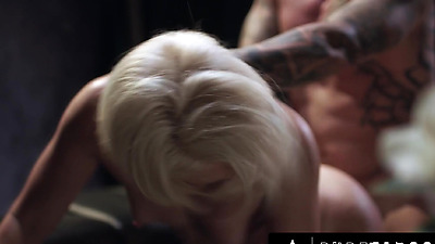 PURE TABOO Submissive MILF Helena Locke Succumbs To Demanding Client's Big Shaft