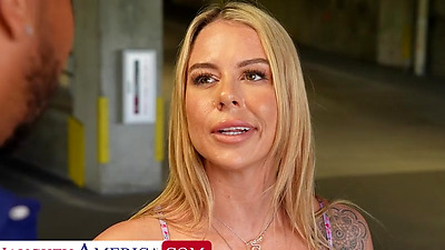 Sexy Stranger Summer Vixen Loves To Say Sorry On A Big Black Penis - Hardcore Mandy