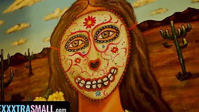 Hottest Halloween Ever! I Fucked My Little Stepsister’s Virgin Pussy To Break The Curse!