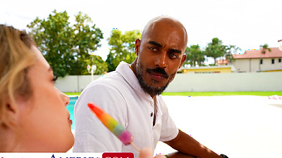 Cute Blonde Ashley Alexander Wants Some BBC To Have The Best Vacation Ever