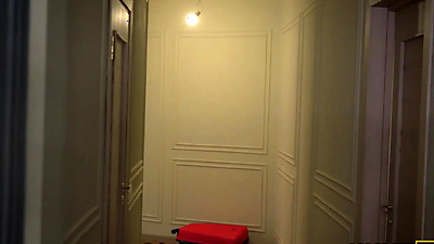 HUNT4K. Blonde whore betrayed her sexy cuckold GF. Hot sex with Novella Night