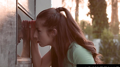 ADULT TIME - MILF Lesbian Dee Williams Helps Her Curious Straight Tenant Spencer Bradley Orgasm!