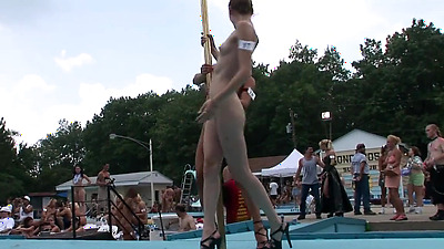 Naked Outdoor Strip Show