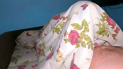 Snuck under the covers to steal my stepbrother's sperm! SHORT VERSION