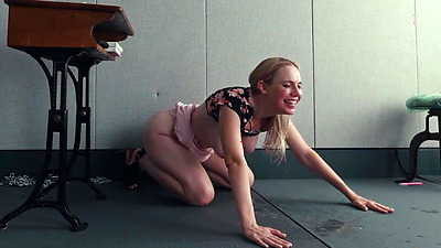 Cruel and unusual therapy session for Rebel Rhyder, with hard face fucking, <censored>, ATM, and tongue punishment