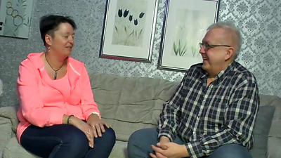 A stunning German amateur mature wife Nicole S in her late fourties and her older husband Willi enjoying in pussy play and blowjob and hardcore sex